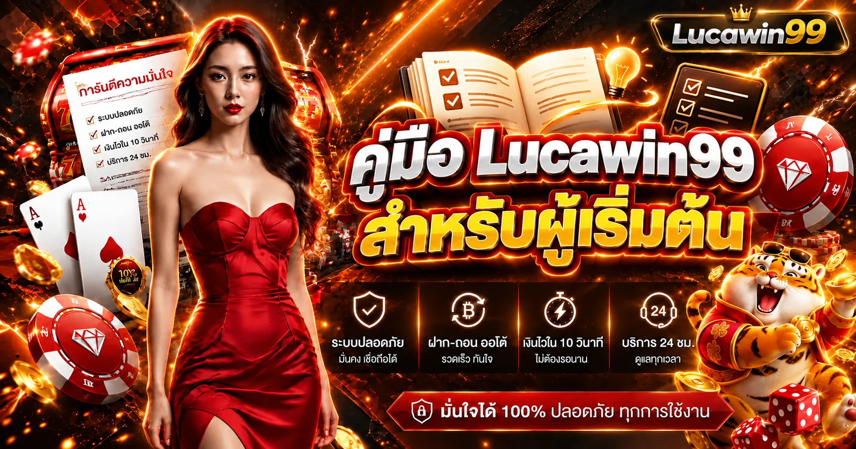 Lucawin99 คู่มือผู้เริ่มต้น ตรวจเว็บ สมัคร ฝากถอน
